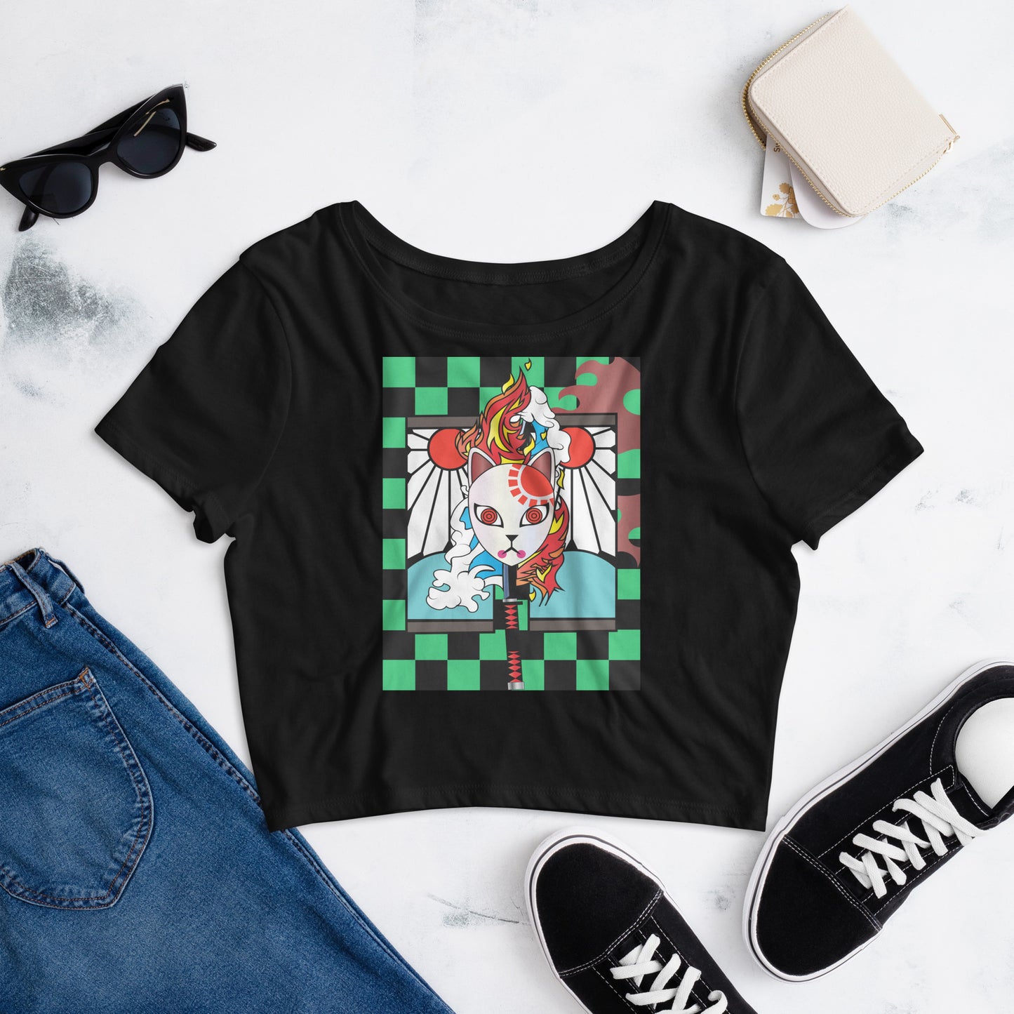 DEMON SLAYER: TANJIRO Women’s Crop Tee