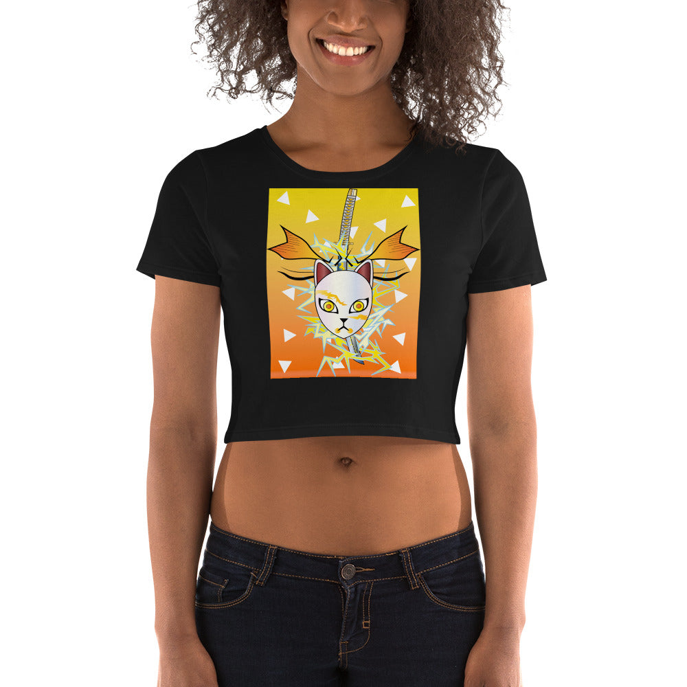 DEMON SLAYER: ZENITSU Women’s Crop Tee