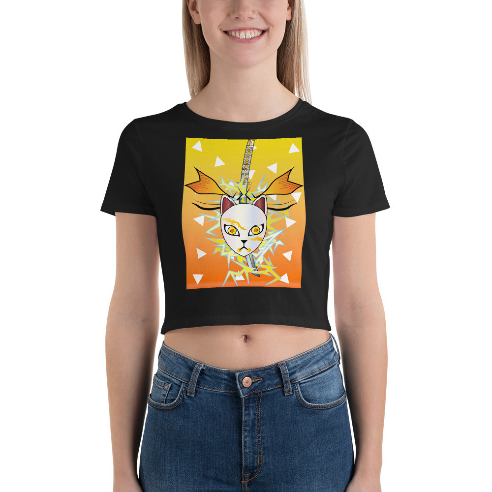 DEMON SLAYER: ZENITSU Women’s Crop Tee