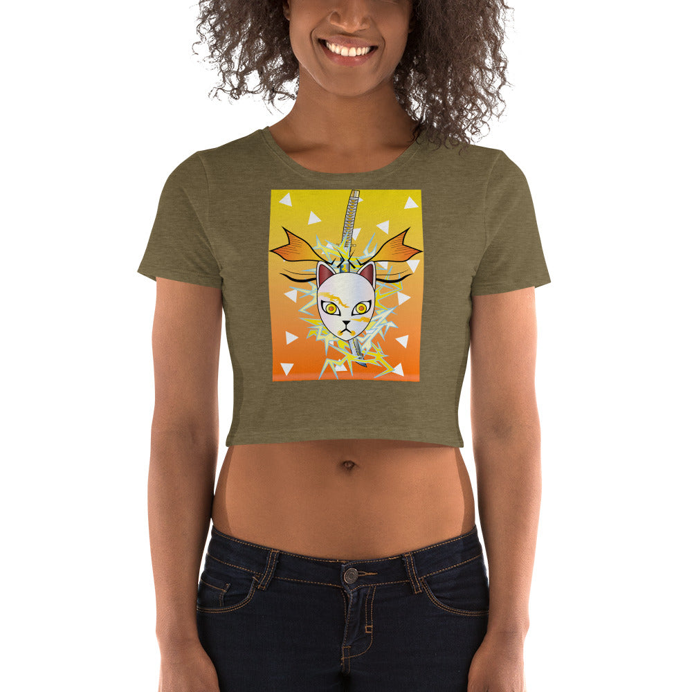 DEMON SLAYER: ZENITSU Women’s Crop Tee