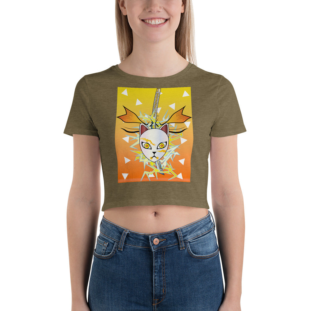 DEMON SLAYER: ZENITSU Women’s Crop Tee