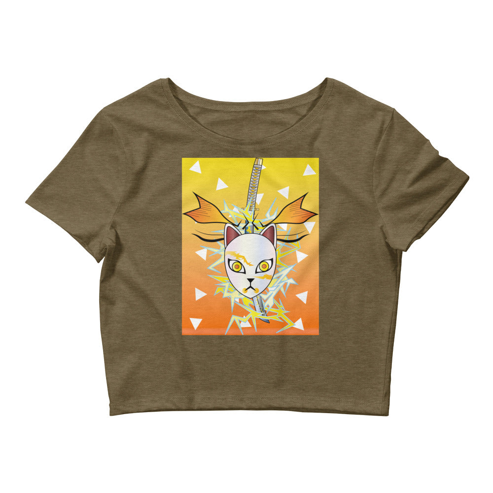 DEMON SLAYER: ZENITSU Women’s Crop Tee