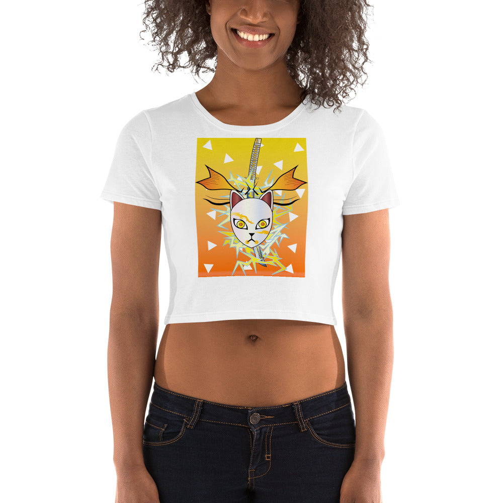 DEMON SLAYER: ZENITSU Women’s Crop Tee