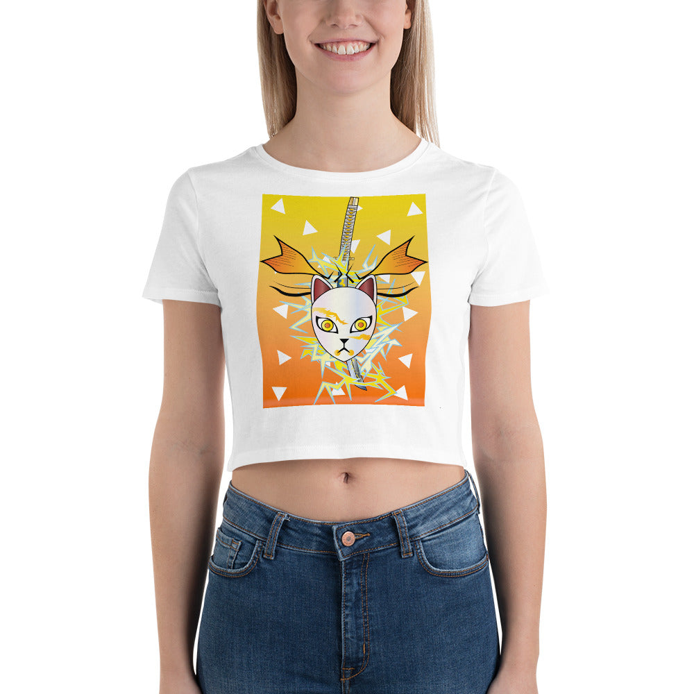 DEMON SLAYER: ZENITSU Women’s Crop Tee