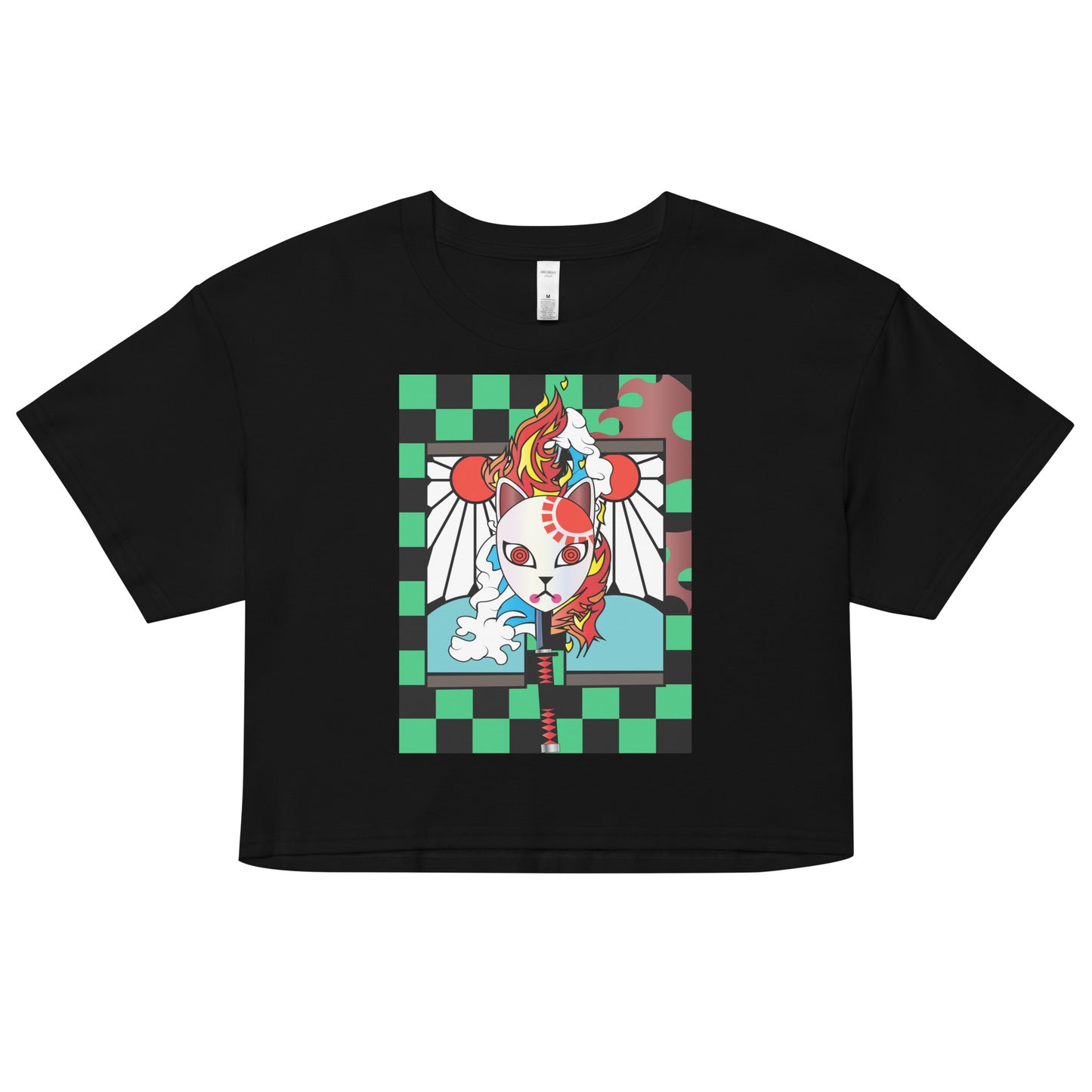 DEMON SLAYER: TAJIRO Women’s crop top