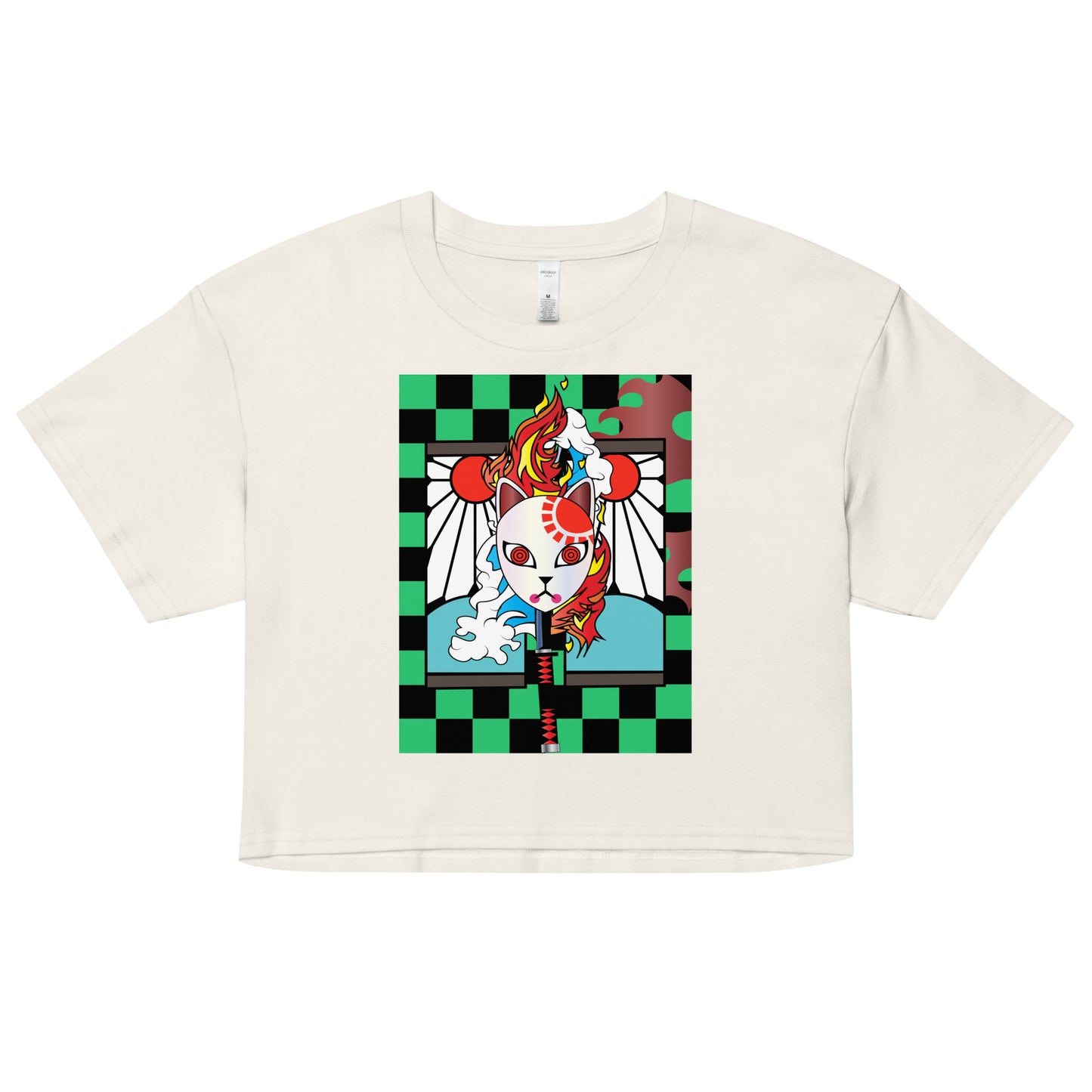 DEMON SLAYER: TAJIRO Women’s crop top