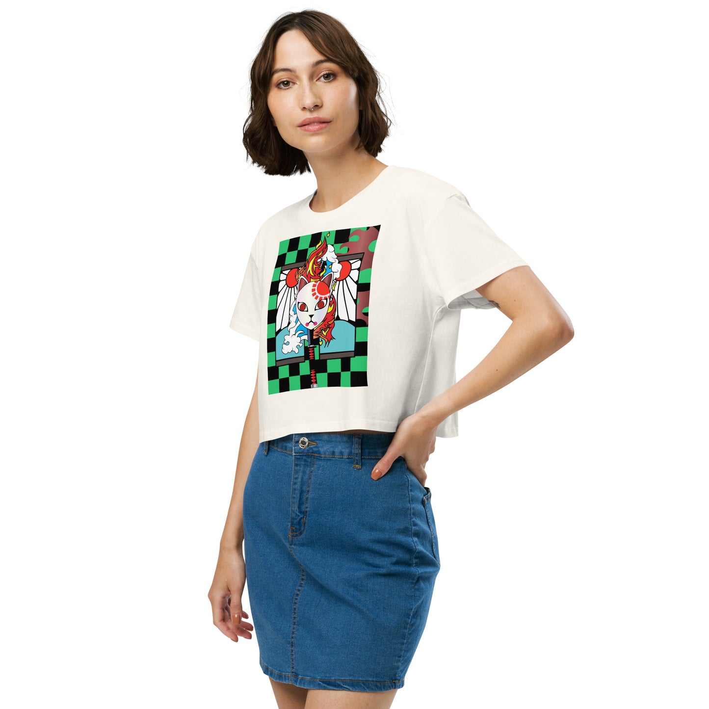 DEMON SLAYER: TAJIRO Women’s crop top