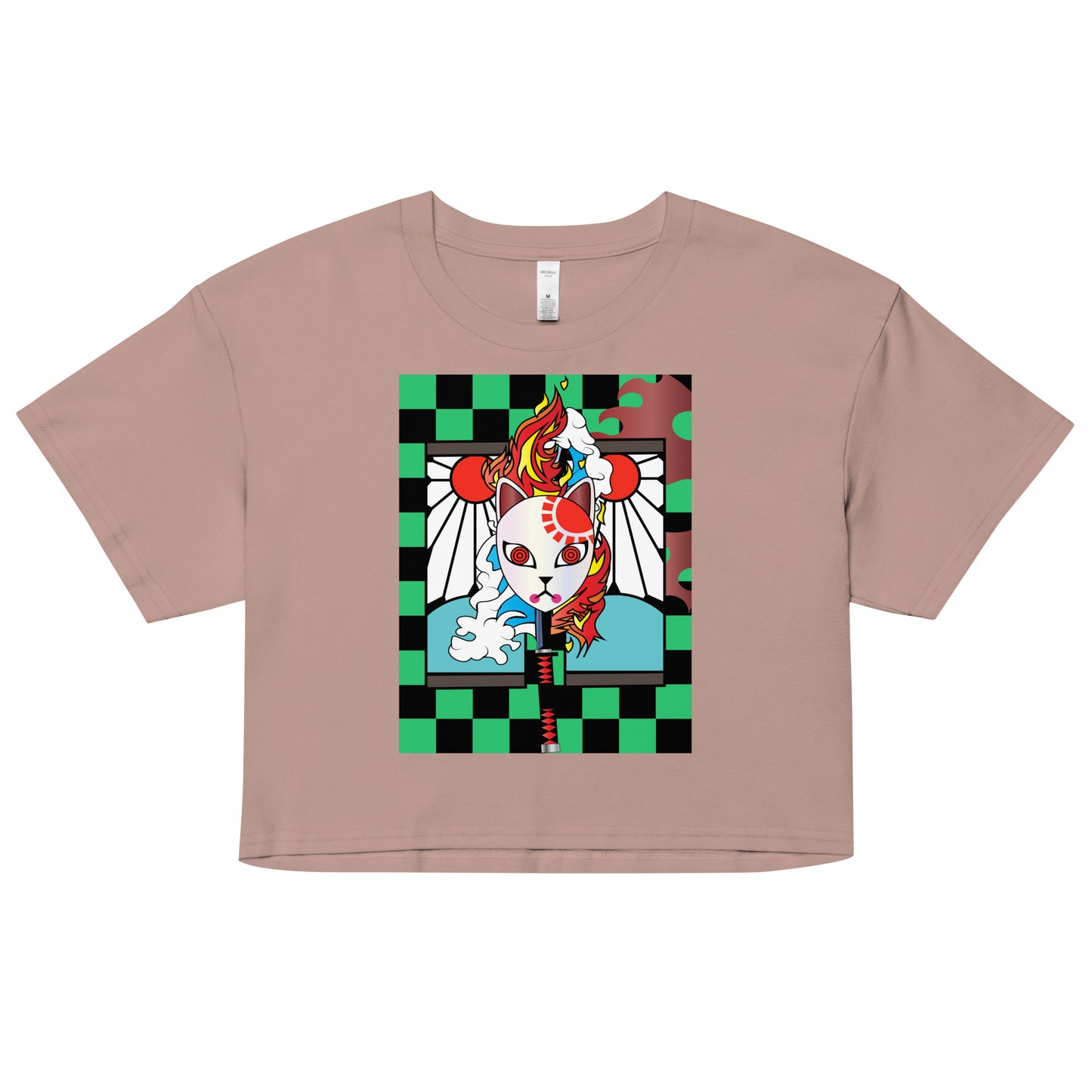 DEMON SLAYER: TAJIRO Women’s crop top