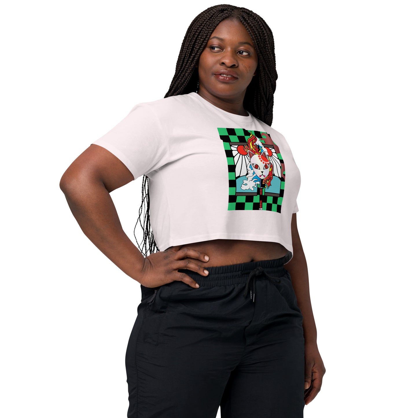 DEMON SLAYER: TAJIRO Women’s crop top