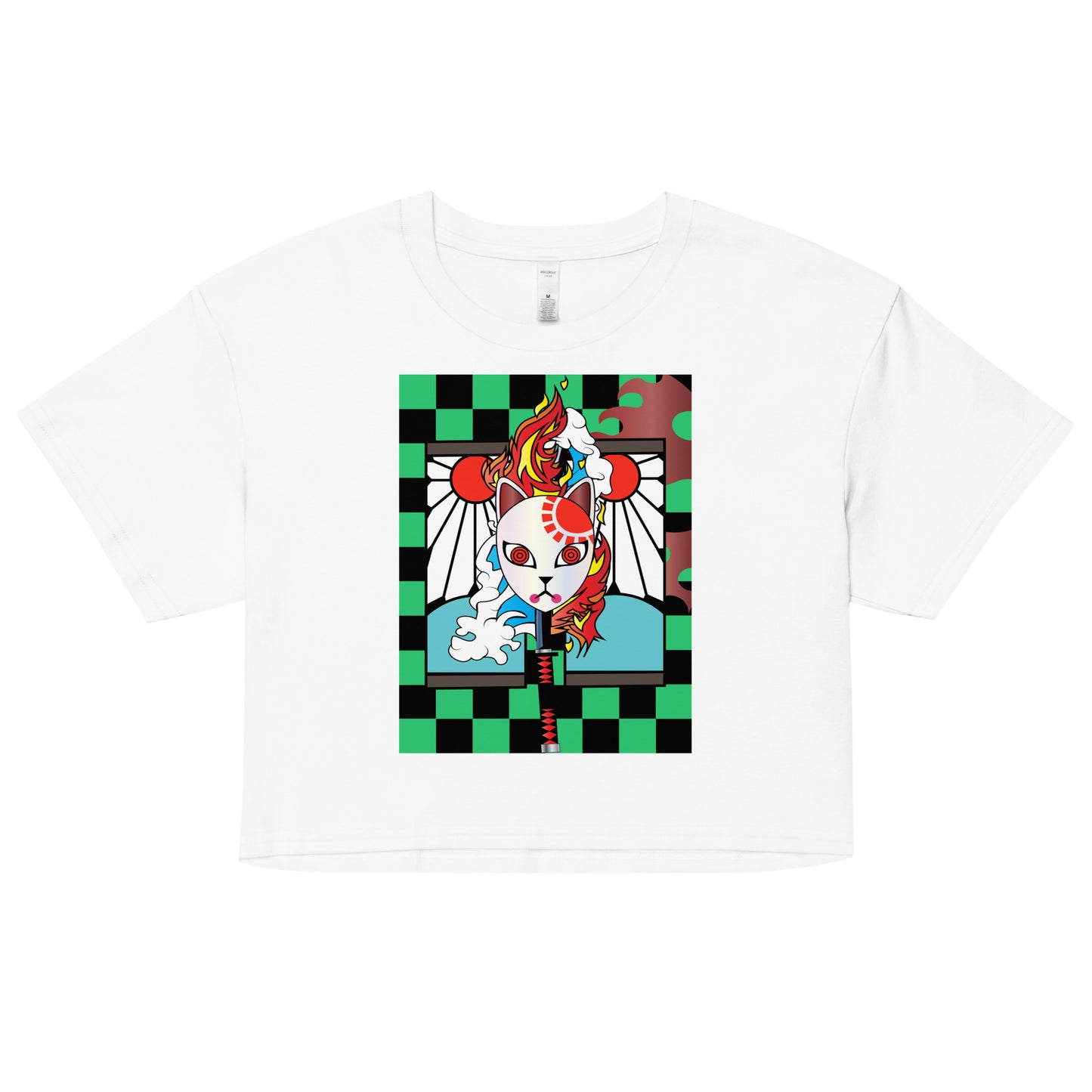 DEMON SLAYER: TAJIRO Women’s crop top