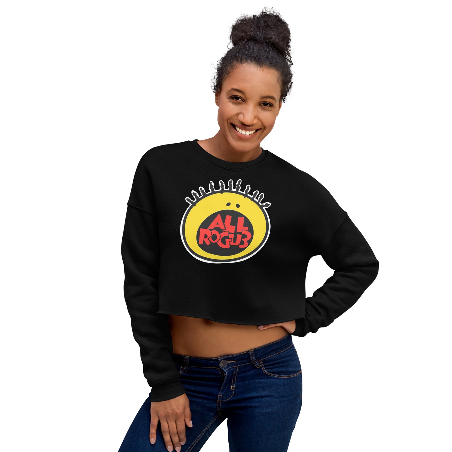 NICK: ALL ROGUE Crop Sweatshirt