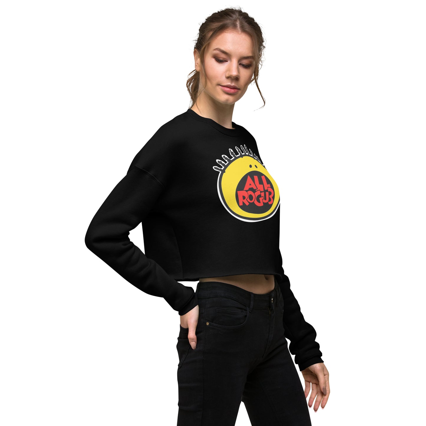 NICK: ALL ROGUE Crop Sweatshirt