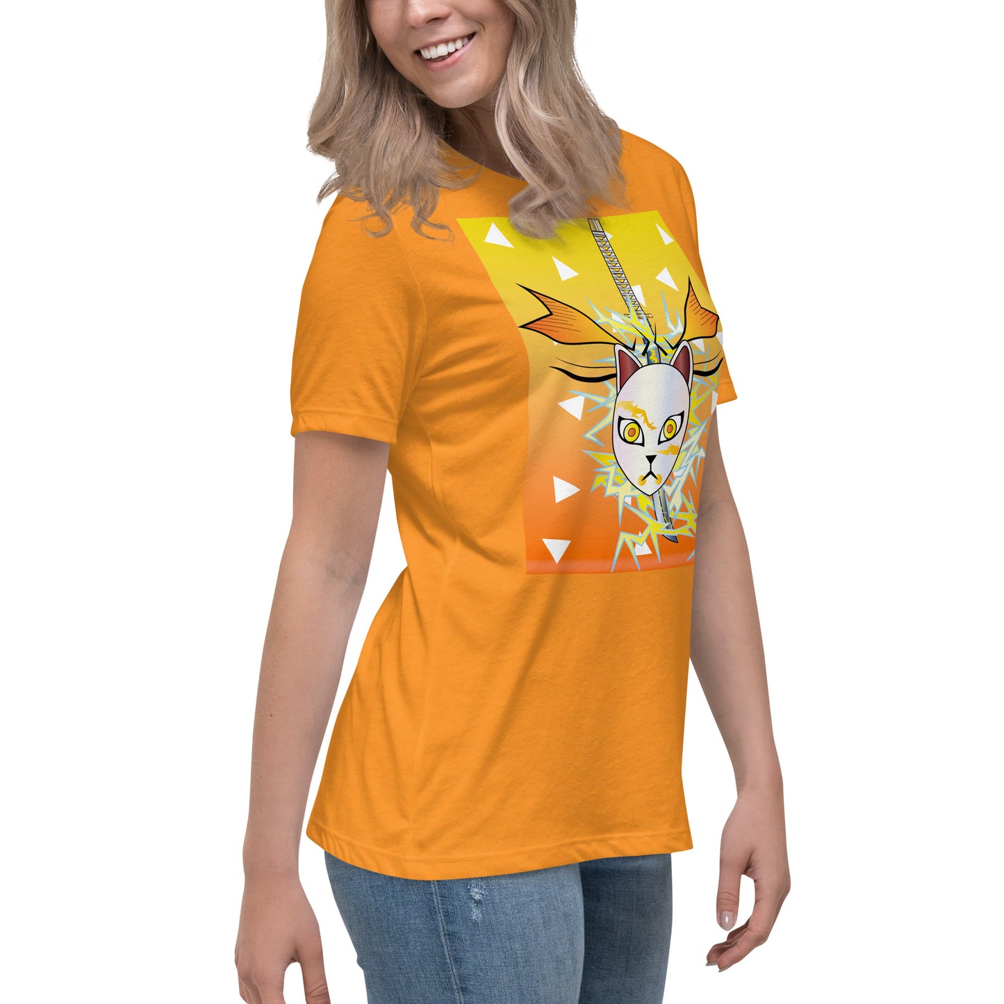 DEMON SLAYER: ZENITSU Women's Relaxed T-Shirt